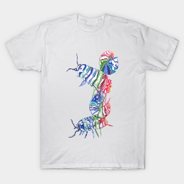 Pill Bug T-Shirt by RaLiz